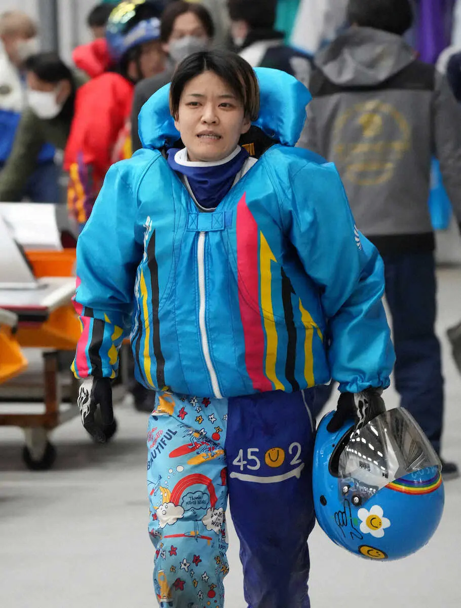 【画像・写真】【大村ボート「グランプリシリーズ戦」】遠藤エミ　シリーズに入れば大威張りの足