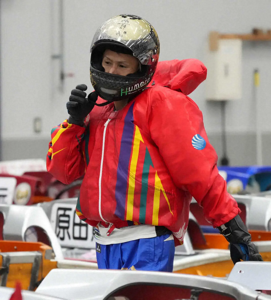 【画像・写真】【大村ボート「第37回グランプリ」】白井英治　初の黄金ヘルメットへ「最高の笑顔で終わりたい」