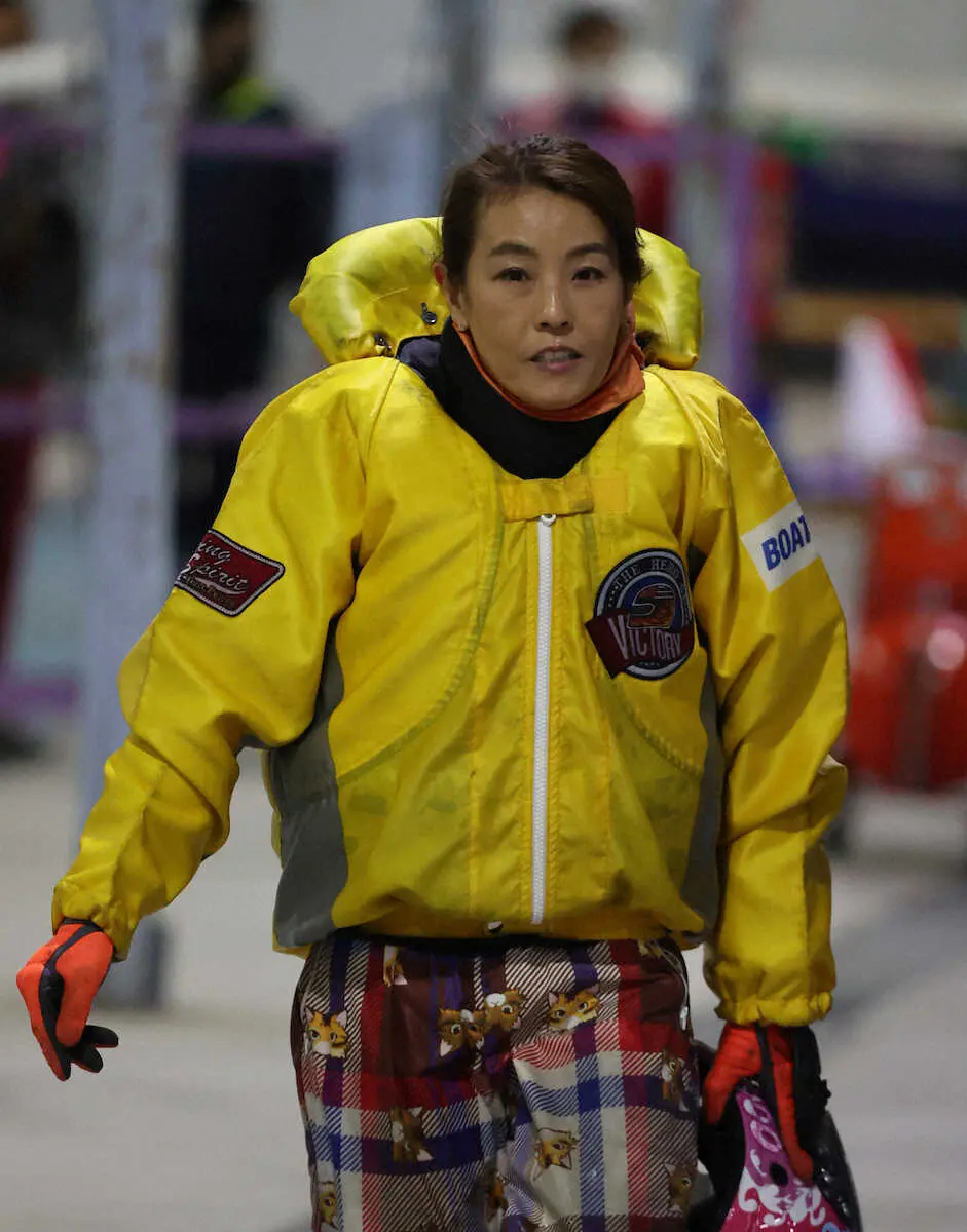 【画像・写真】【住之江ボート「クイーンズクライマックス」】香川素子　過去最高タイのボーダーに泣く
