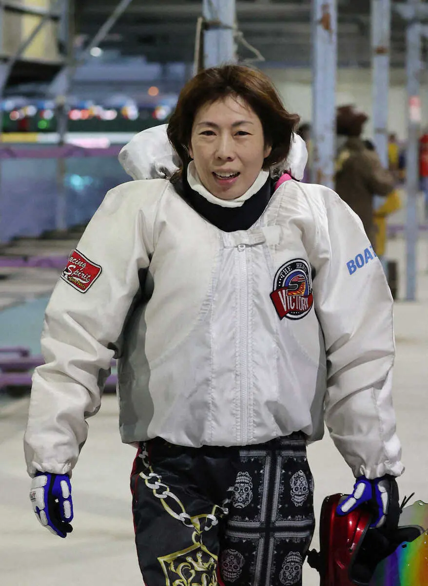 【画像・写真】【住之江ボート「クイーンズクライマックス」】田口節子　一撃再現なるか