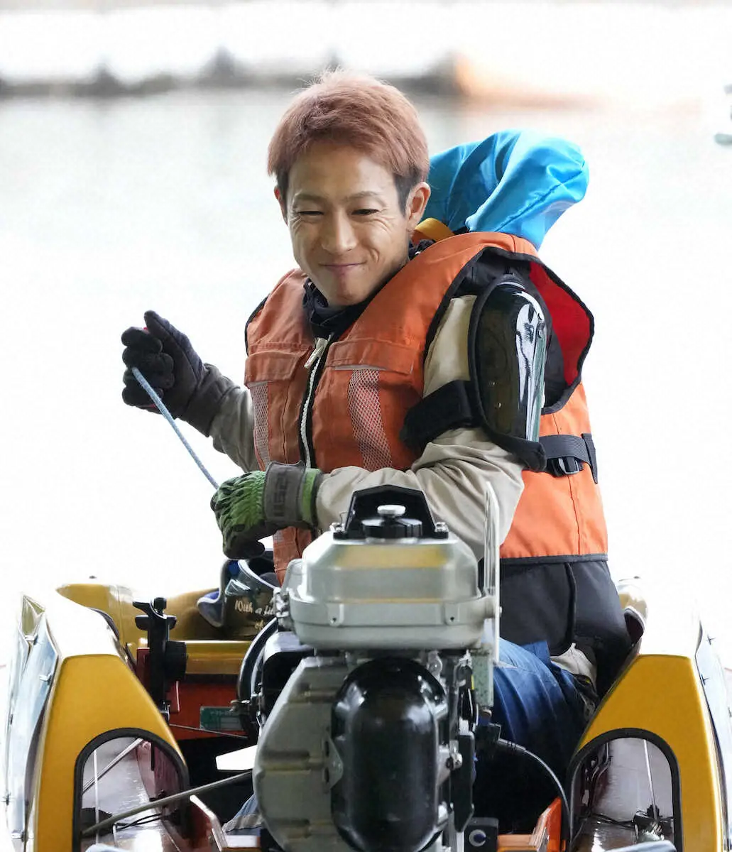 【画像・写真】【びわこボート　BBCトーナメント】深谷知博　先頭航走も道中抜かれて…