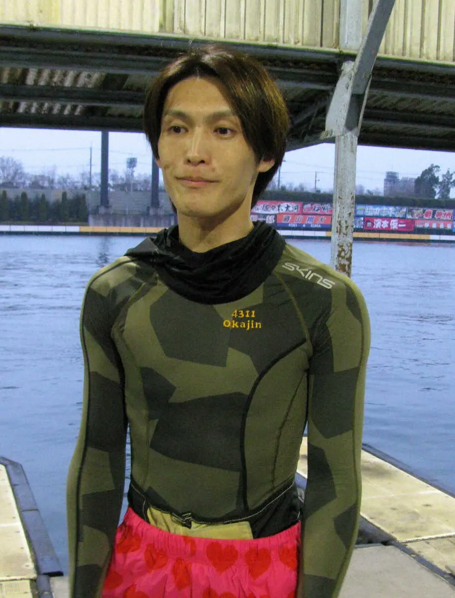 【画像・写真】【蒲郡ボート　KIRIN　CUP】岡村仁　見せろ近畿魂