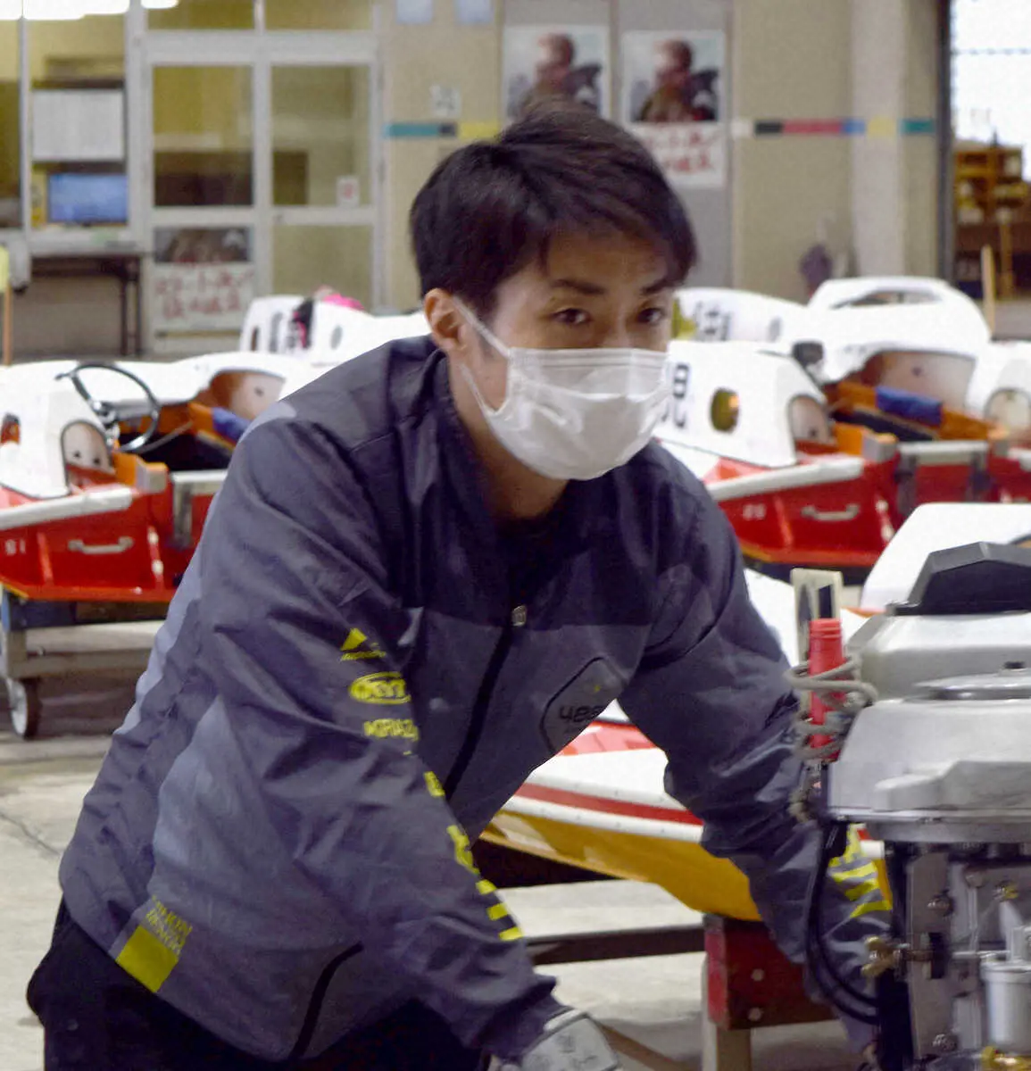 【画像・写真】【徳山ボート　G2モーターボート大賞】金児隆太　巻き返しに燃える