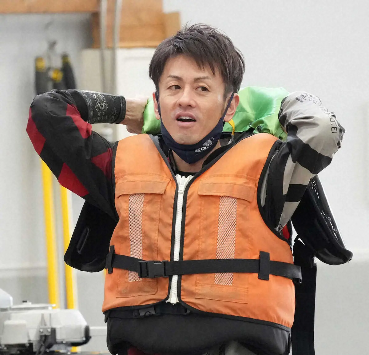 【画像・写真】【若松ボート　G1全日本覇者決定戦】井口佳典　安定板外れて反攻へ