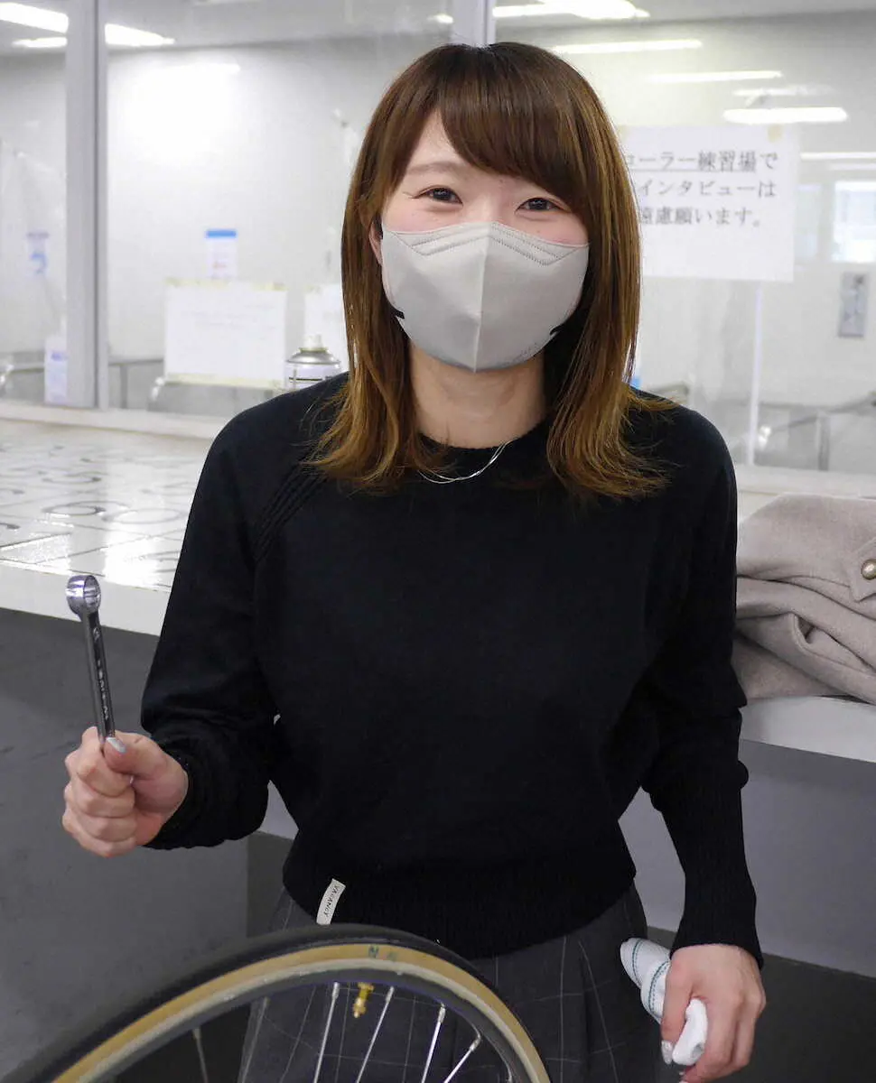 【画像・写真】【京王閣F2ナイター・ガールズ初日6R】伊藤のぞみ　第一人者のアドバイスで好調