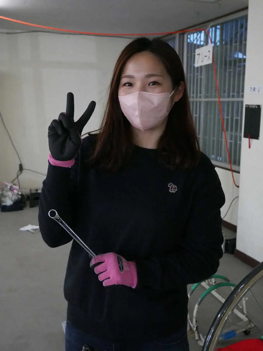 【画像・写真】【取手F2・初日6R】連続完全V中の鈴木奈央　病み上がりで「今回は正念場です」