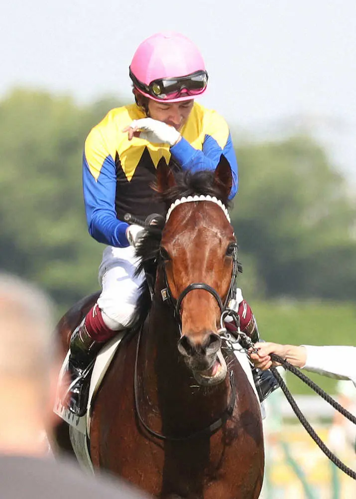 【画像・写真】18年、日本ダービーをワグネリアンで制し、涙する福永（18年5月27日撮影）