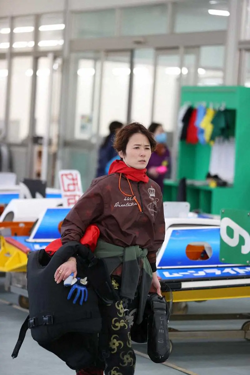 【画像・写真】【下関ボート「ヴィーナスシリーズ第23戦」】平高奈菜　大痛恨のフライングでF2