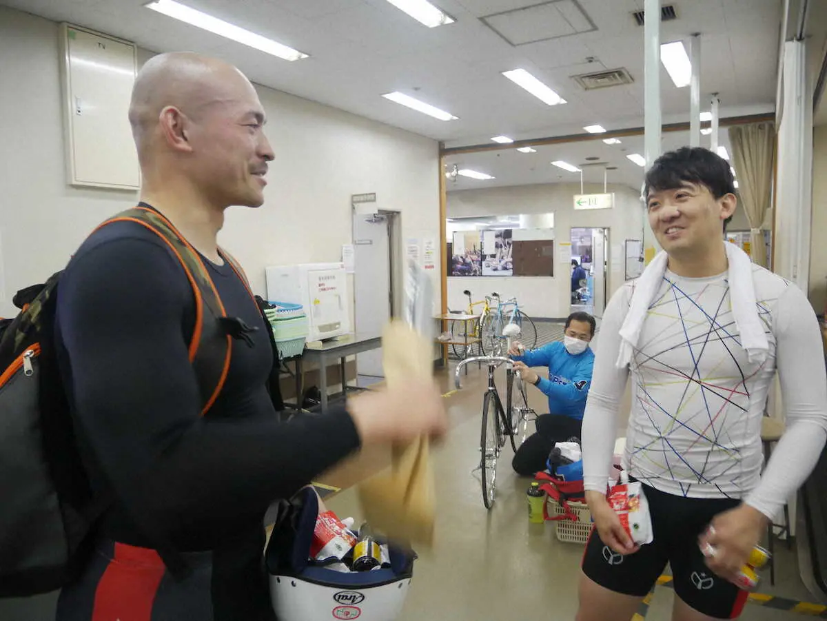 【画像・写真】【立川競輪F1・初日S級予選6R】河合佑弥　同期・真杉フレームに手応え