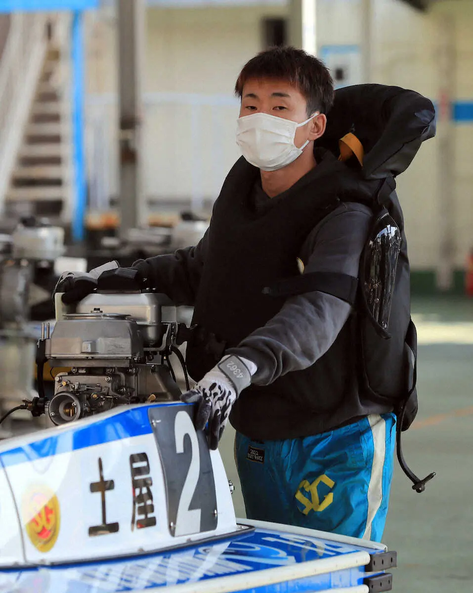 【画像・写真】【平和島ボート前検日、SGボートレースクラシック】土屋　際立つ伸び