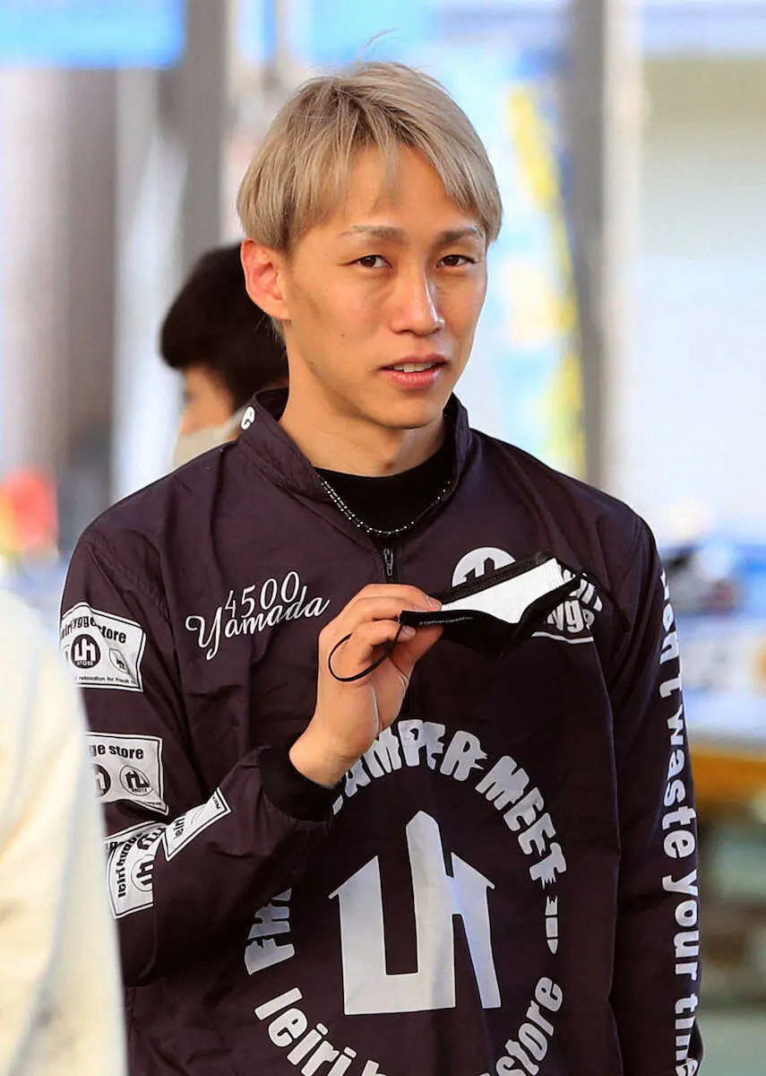 【画像・写真】【平和島ボート前検日、SGボートレースクラシック】山田康　看板機ゲット