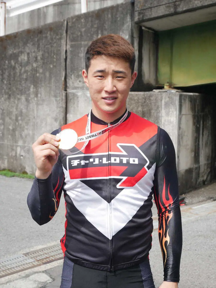 【画像・写真】【小田原競輪・初日S級予選】ネーションズカップ「金」中野　凱旋レース「行けるタイミングで積極的に」
