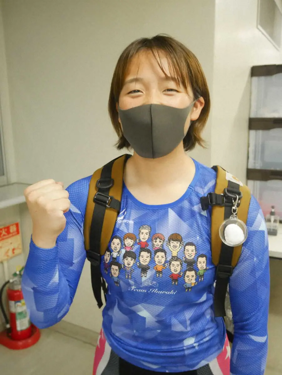 【画像・写真】【西武園競輪F1・ガールズ初日予選6R】戸田瑞姫　2着発進に笑顔「やっぱり前々に攻めないと」