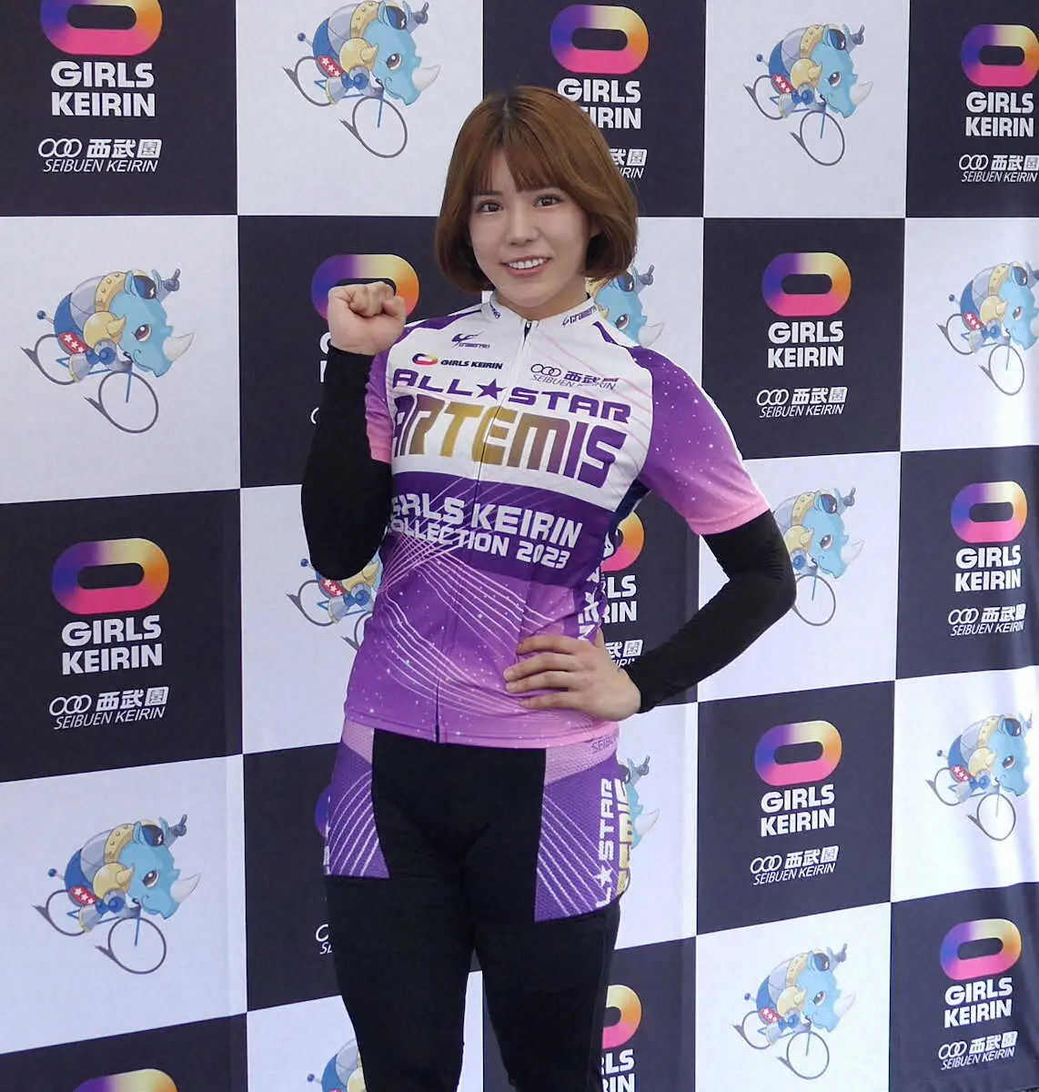 【画像・写真】【西武園オールスター競輪・アルテミス賞】アイドルレーサー日野未来「何が何でも3着までに」