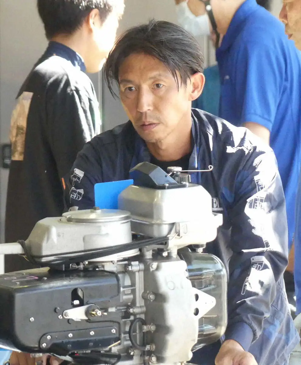 【画像・写真】【江戸川ボート】横沢剛治　当地7Vへスタートダッシュだ