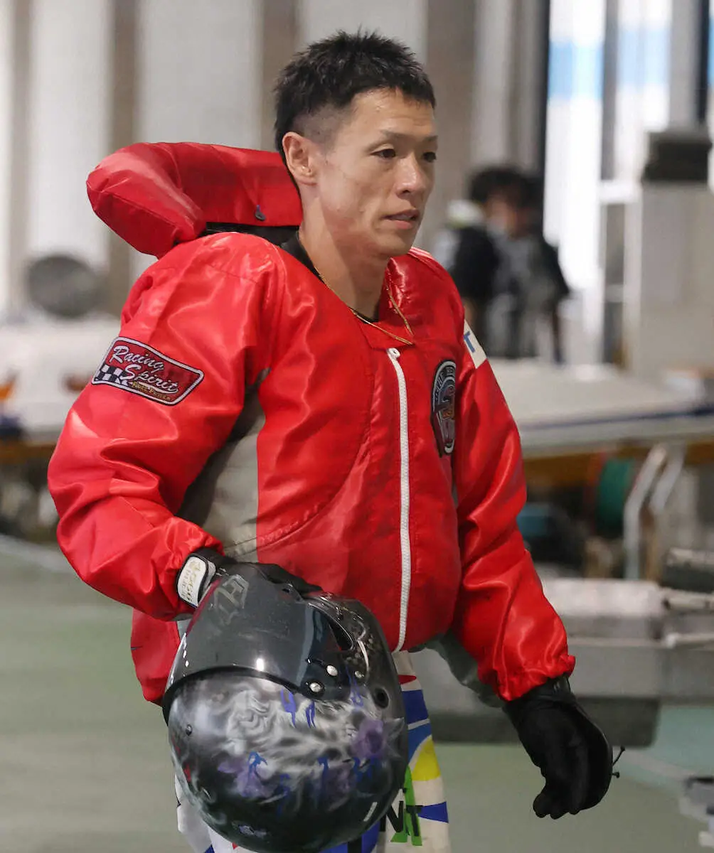 【画像・写真】【とこなめボート　G1トコタンキング決定戦】塩田北斗　準優10R2着　うれしいG1初優出