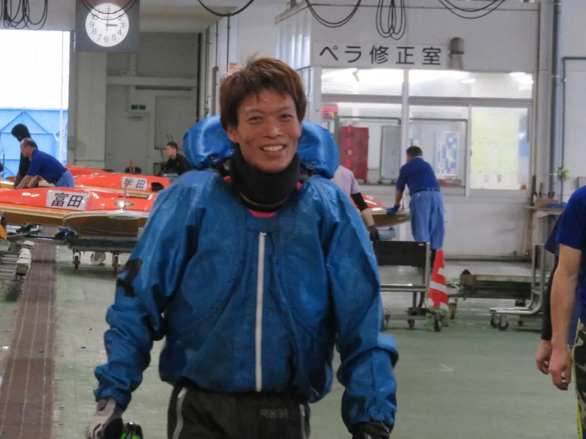 【画像・写真】【浜名湖ボート・オラレ浜松1周年記念　B級ボートレースメモリアル2日目】四宮与寛がシリーズ2勝目