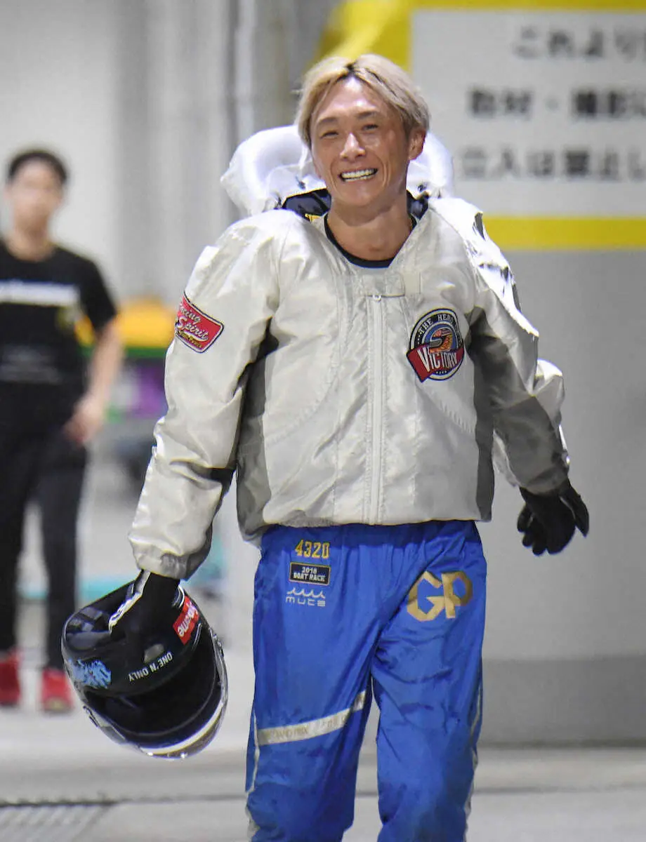 【画像・写真】【住之江ボート　G1高松宮記念特別競走】峰竜太　優勝戦1号艇「精神的なことを大事にして臨む」