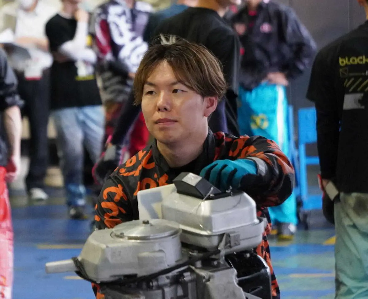 【画像・写真】【江戸川ボート・ルーキーシリーズ第15戦】当地最多優出の井上一輝　選抜1号艇で始動