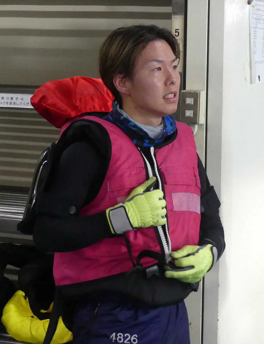 【画像・写真】【江戸川ボート・ルーキーシリーズ第15戦】井上一輝　無傷の3連勝