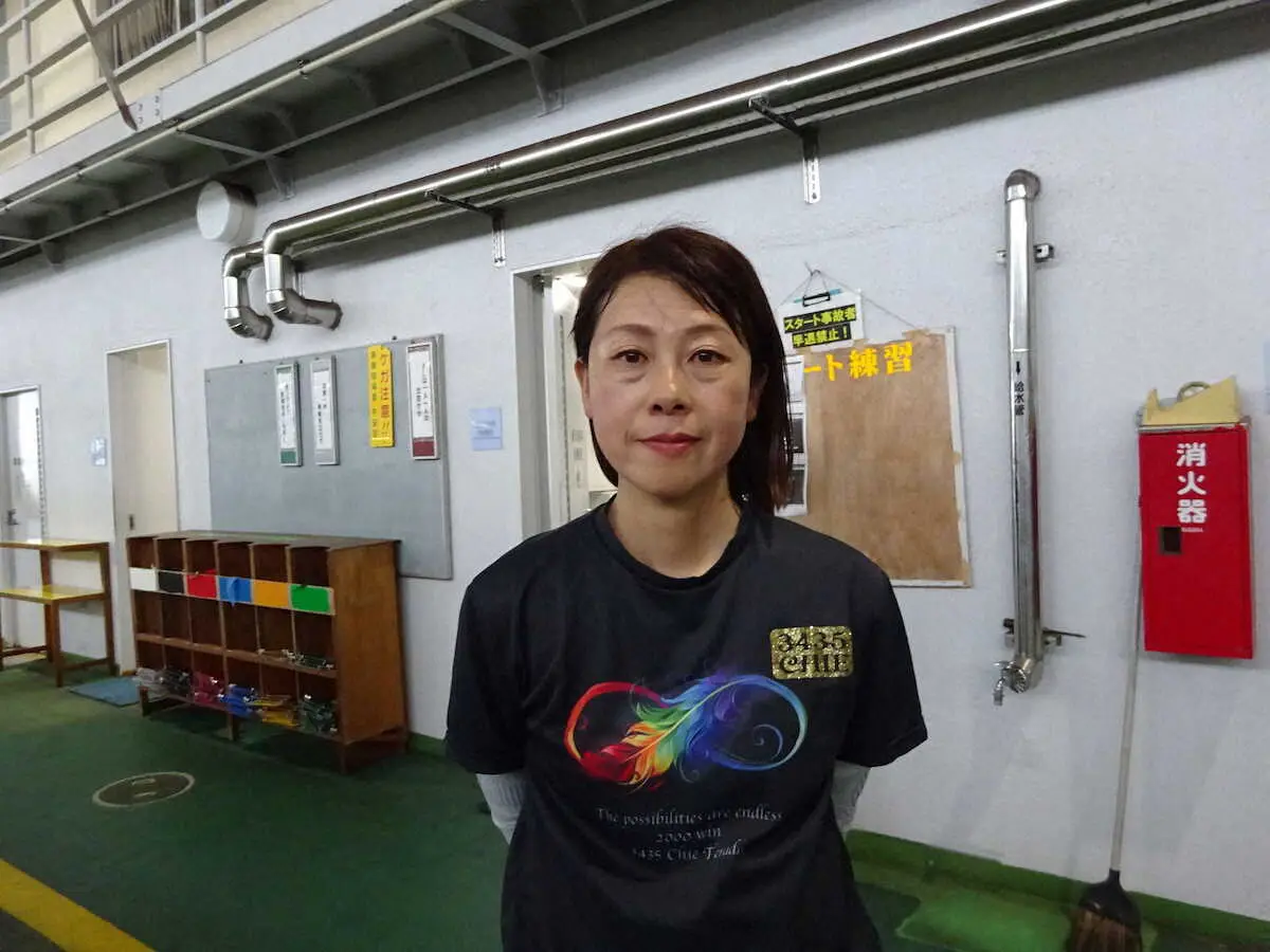 【画像・写真】【児島ボート・ヴィーナスシリーズ第13戦　3日目12R】寺田千恵　流れ上向き