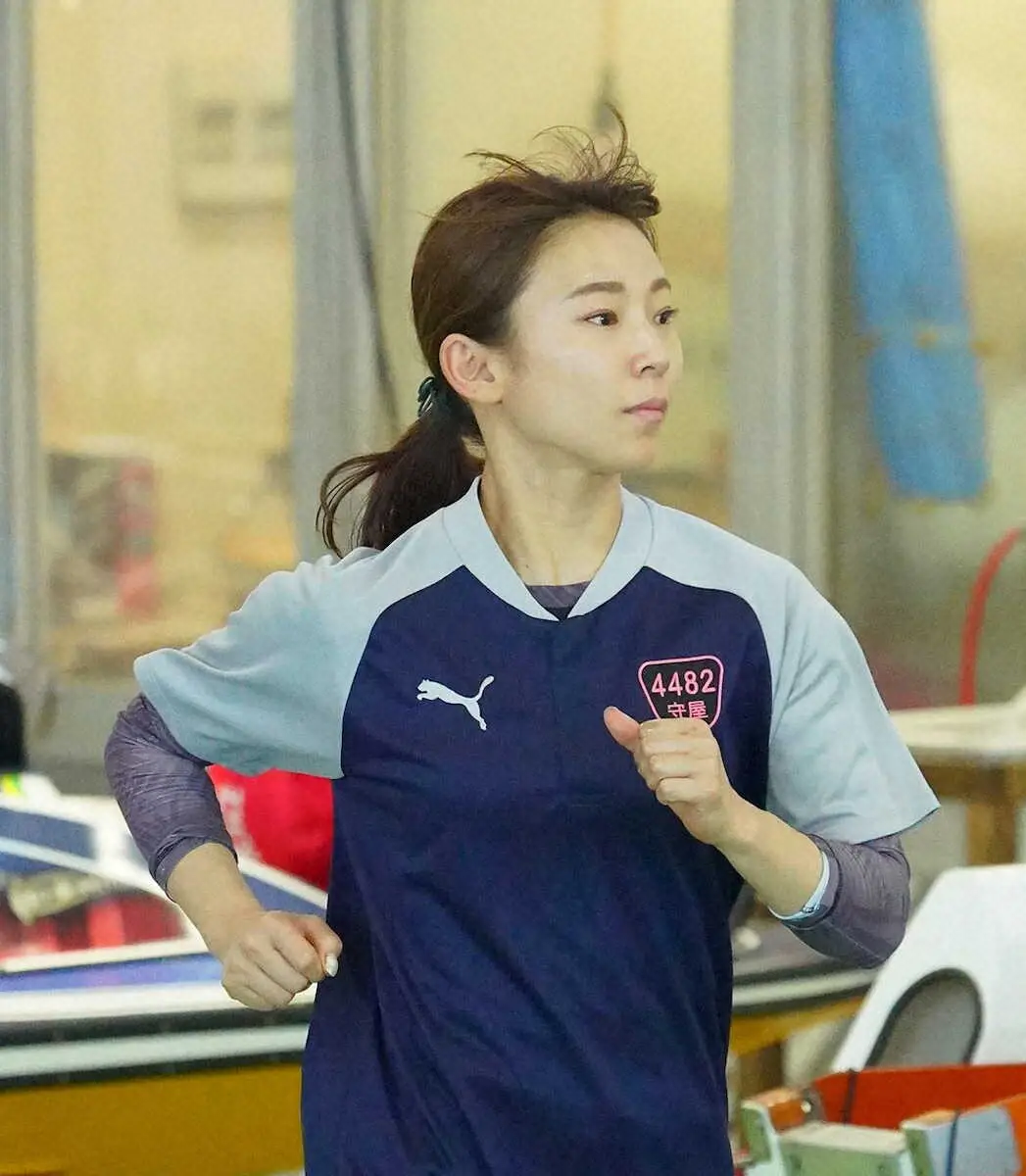 【画像・写真】【児島ボート　ヴィーナスシリーズ第11戦】守屋美穂　得点率トップ守るぞ