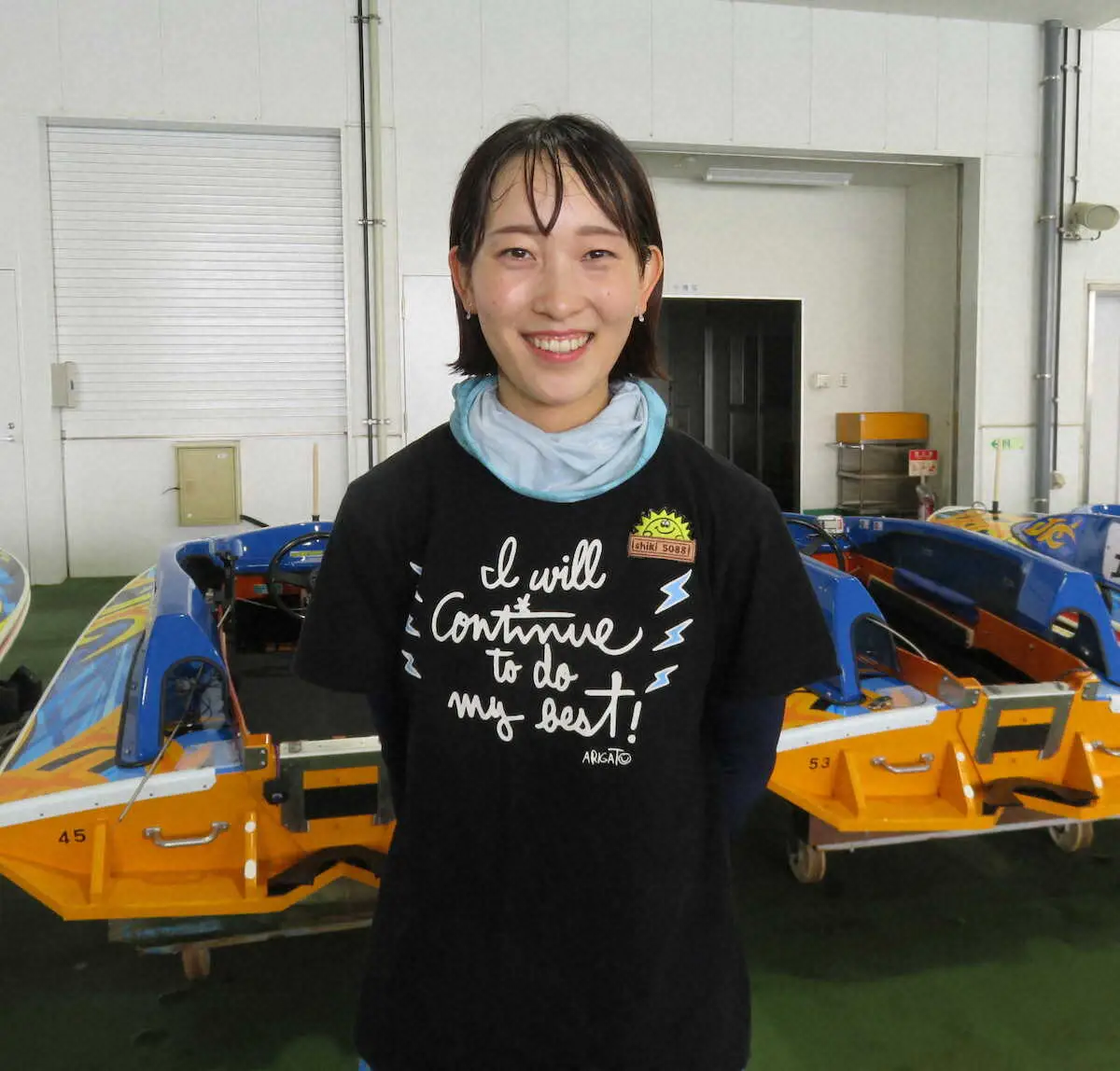 【画像・写真】【浜名湖　男女W優勝戦　シーラック　バリ勝男クン。カップ　前検】高憧四季　初日ドリーム戦に挑む