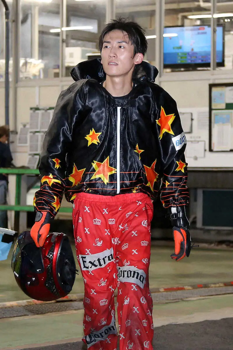 【画像・写真】【下関ボート・PG1ヤングダービー】井上忠政　準優勝戦10Rは「1センチでも前に」