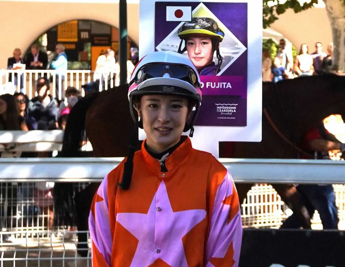 【画像・写真】スペイン女性騎手招待・第1戦で4着だった藤田菜七子（撮影・平松さとし）