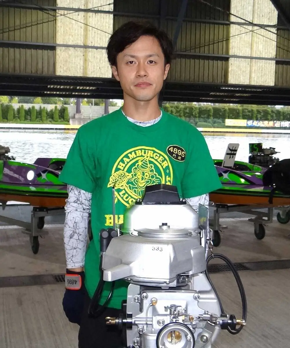 【画像・写真】【住之江ボート　高槻市制80周年記念競走】門間雄大　初A級へ気合みなぎるシリーズ