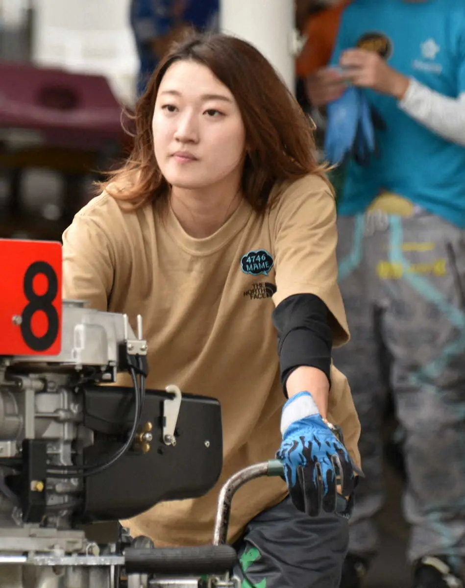 【画像・写真】【多摩川前検日、第46回関東日刊紙ボートレース記者クラブ杯】大豆生田　前節V機ゲット