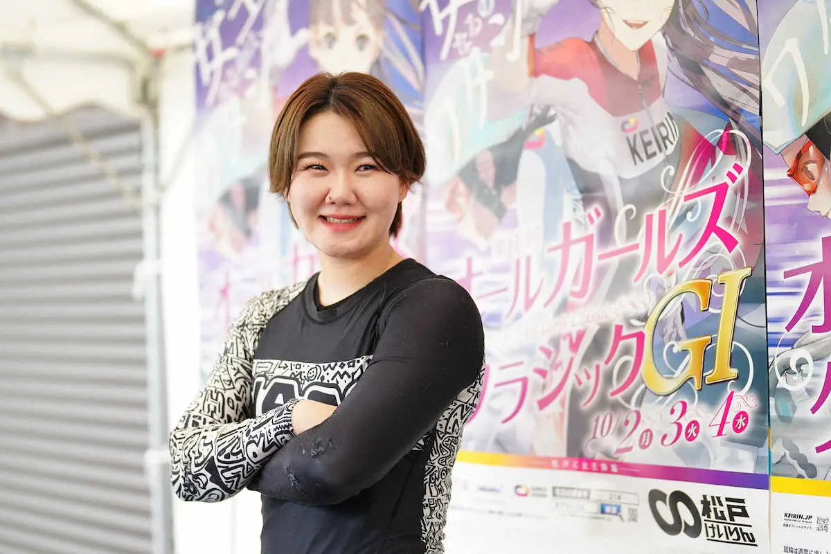 【画像・写真】【松戸競輪G1・オールガールズクラシック・初日12R】坂口楓華　最善の走り誓う