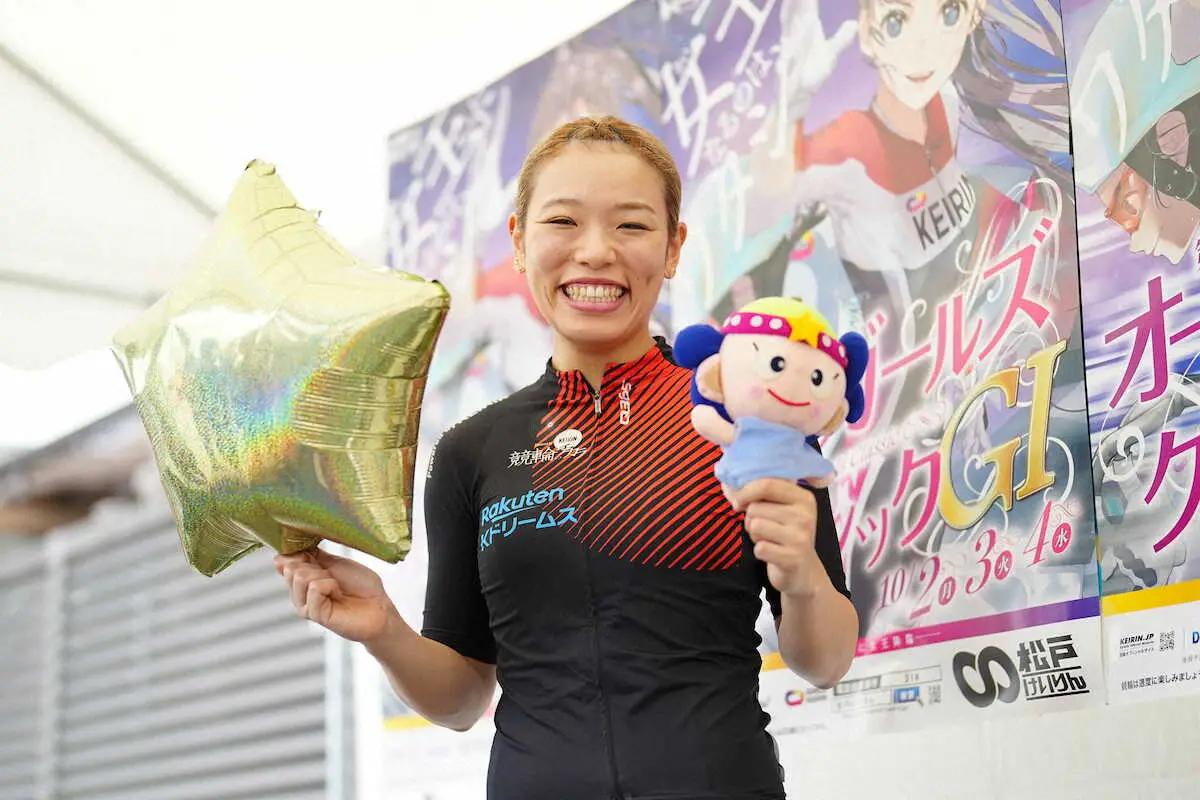 【画像・写真】【松戸競輪G1・オールガールズクラシック・初日11R】佐藤水菜　世界の脚力発揮