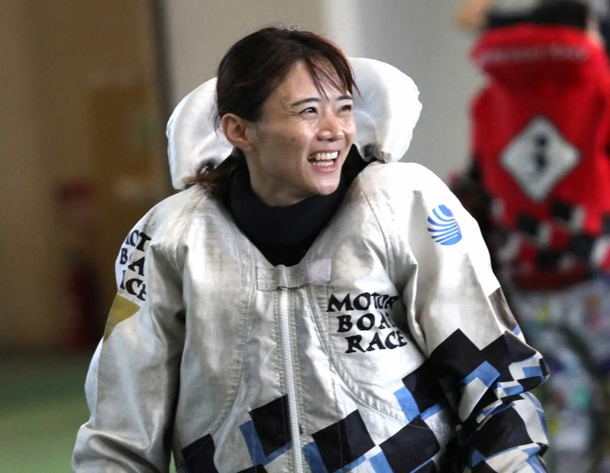 【画像・写真】【福岡ボート　G3オールレディース】深川麻奈美　仕上がり万全
