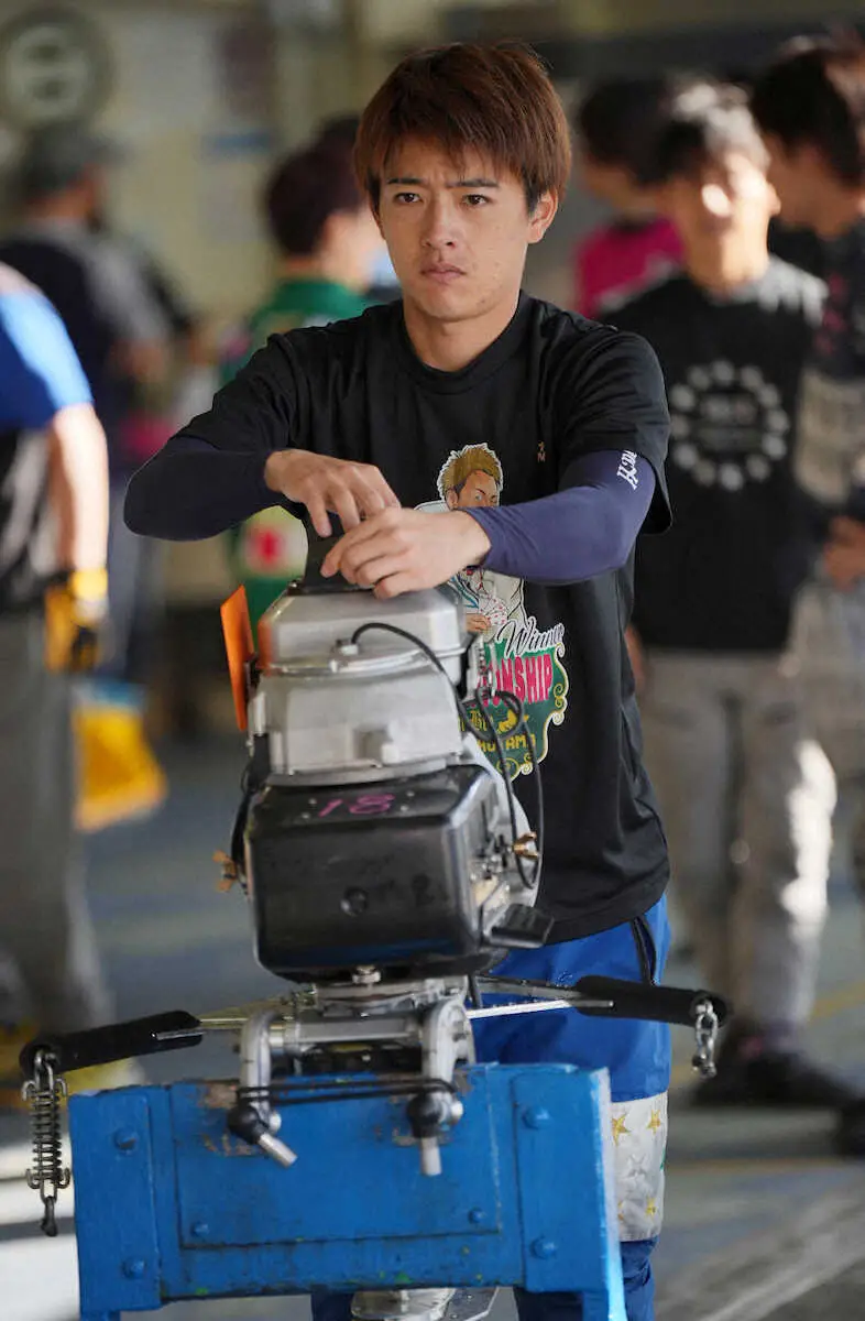 【画像・写真】【江戸川ボート　ファン感謝3Daysボートレースバトルトーナメント】羽野直也　手応え良好