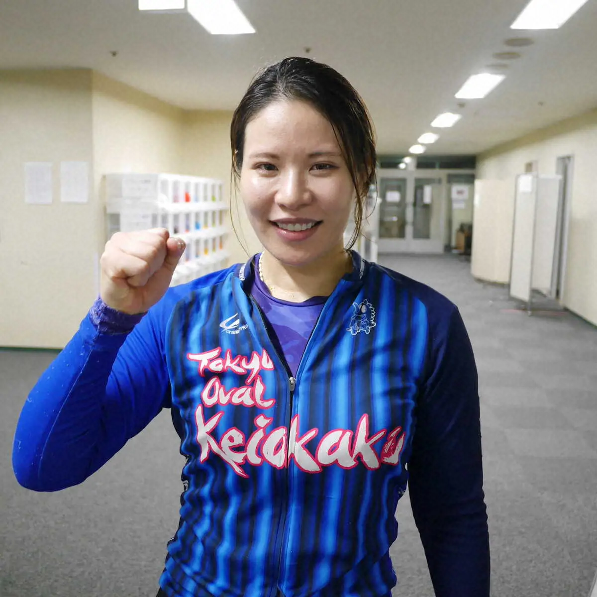 【画像・写真】【前橋競輪・ガールズ初日6R】石井貴子が復調の逃げ切り「前より良くはなっている」