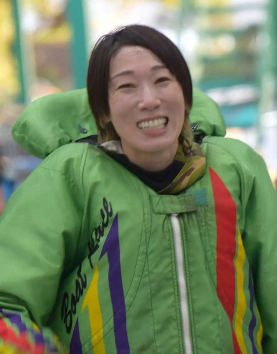 【画像・写真】【大村ボート　ヴィーナスシリーズ第13戦　2日目12R】川野芽唯　パワー本物