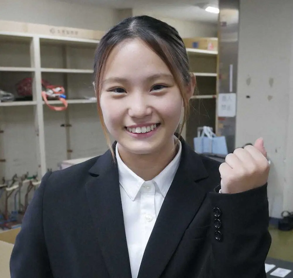 【画像・写真】【青森競輪・ガールズ初日6R】神戸暖稀羽　ミッドから中0日参戦も「憧れの久米さんをひと目見たかった」