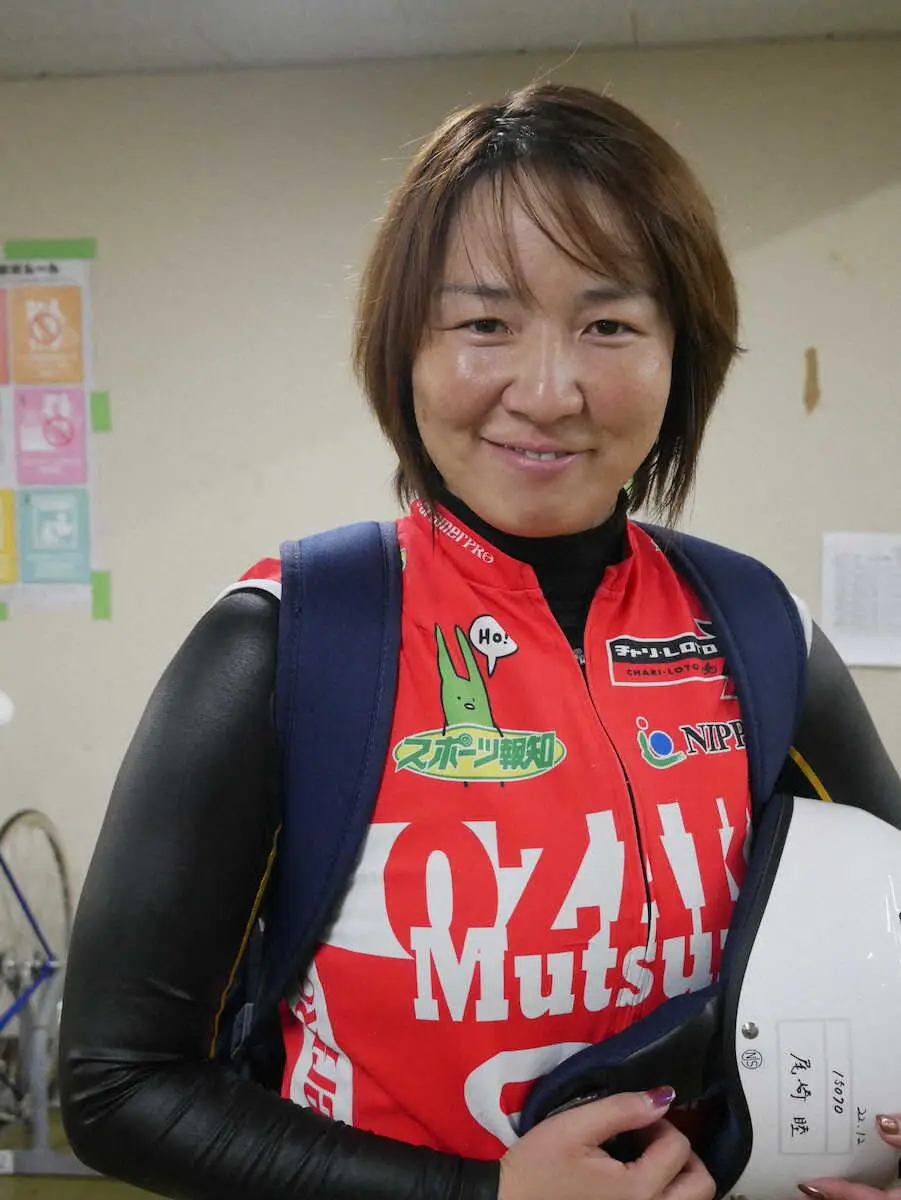 【画像・写真】【青森競輪・ガールズ2日目6R】尾崎陸　「最後は自分」と決勝も出し切る