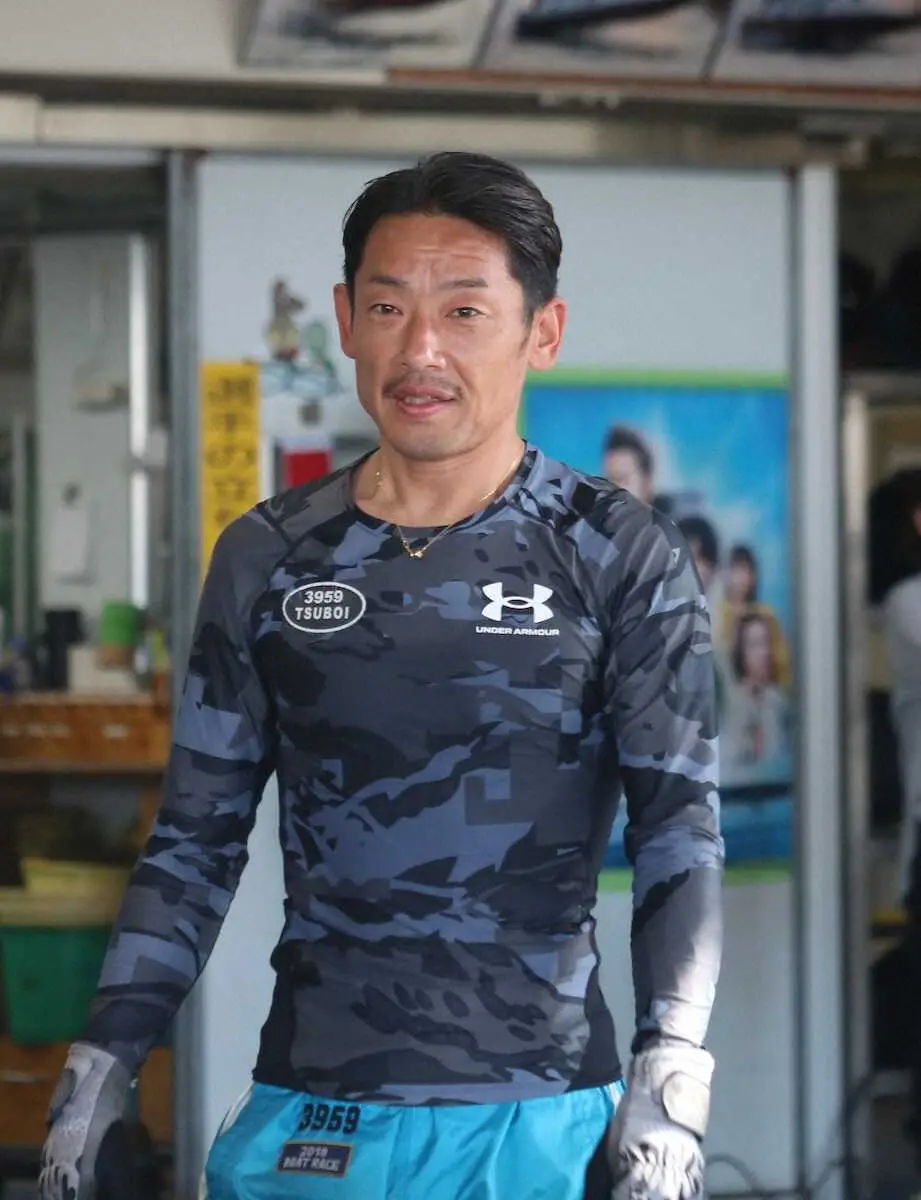 【画像・写真】【住之江ボート　にっぽん未来プロジェクト競走in住之江　5日目準優11R】坪井康晴　王道貫いて