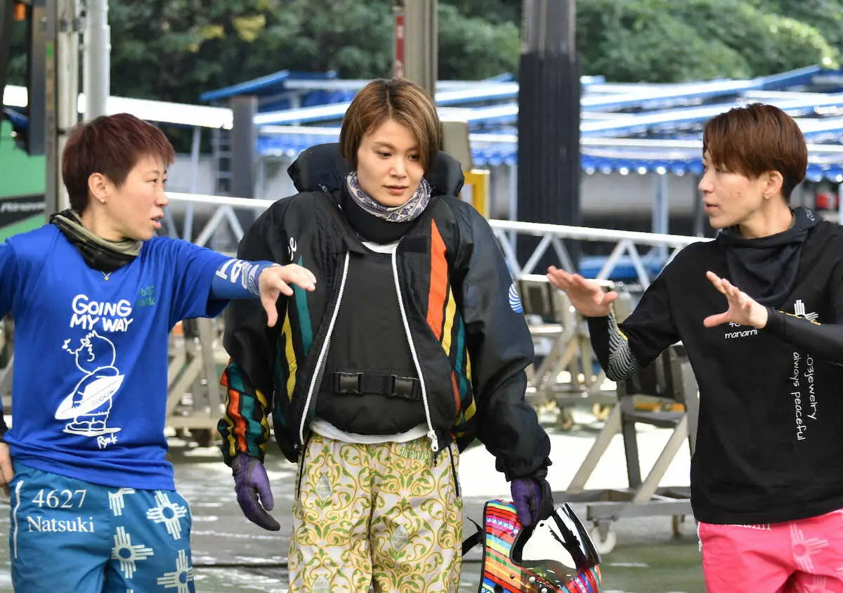 【画像・写真】【平和島ボート　G3平和島レディースカップ】中沢　勝負駆け成功