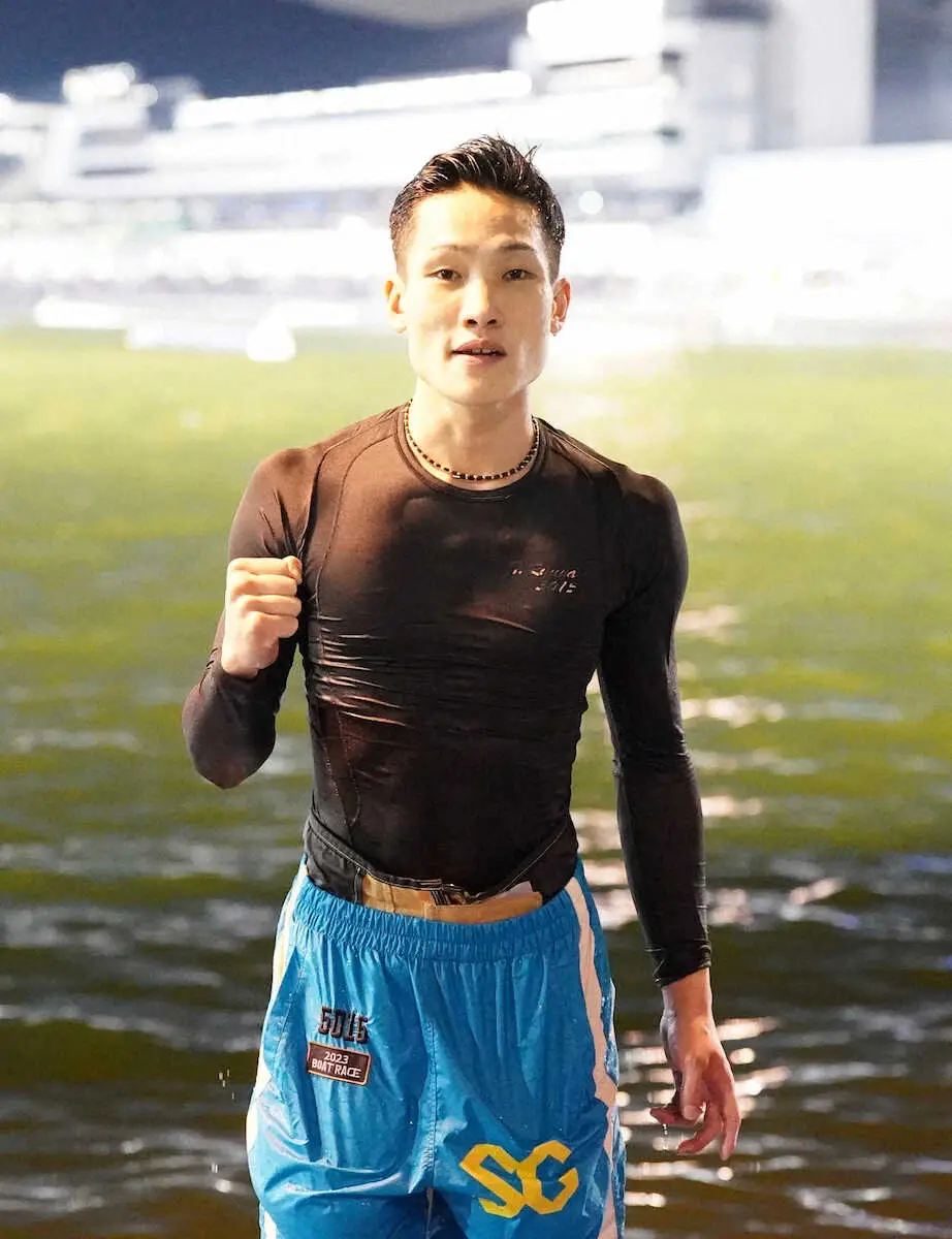 【画像・写真】【蒲郡ボート　SGボートレースダービー】高橋竜矢　価値ある水神祭