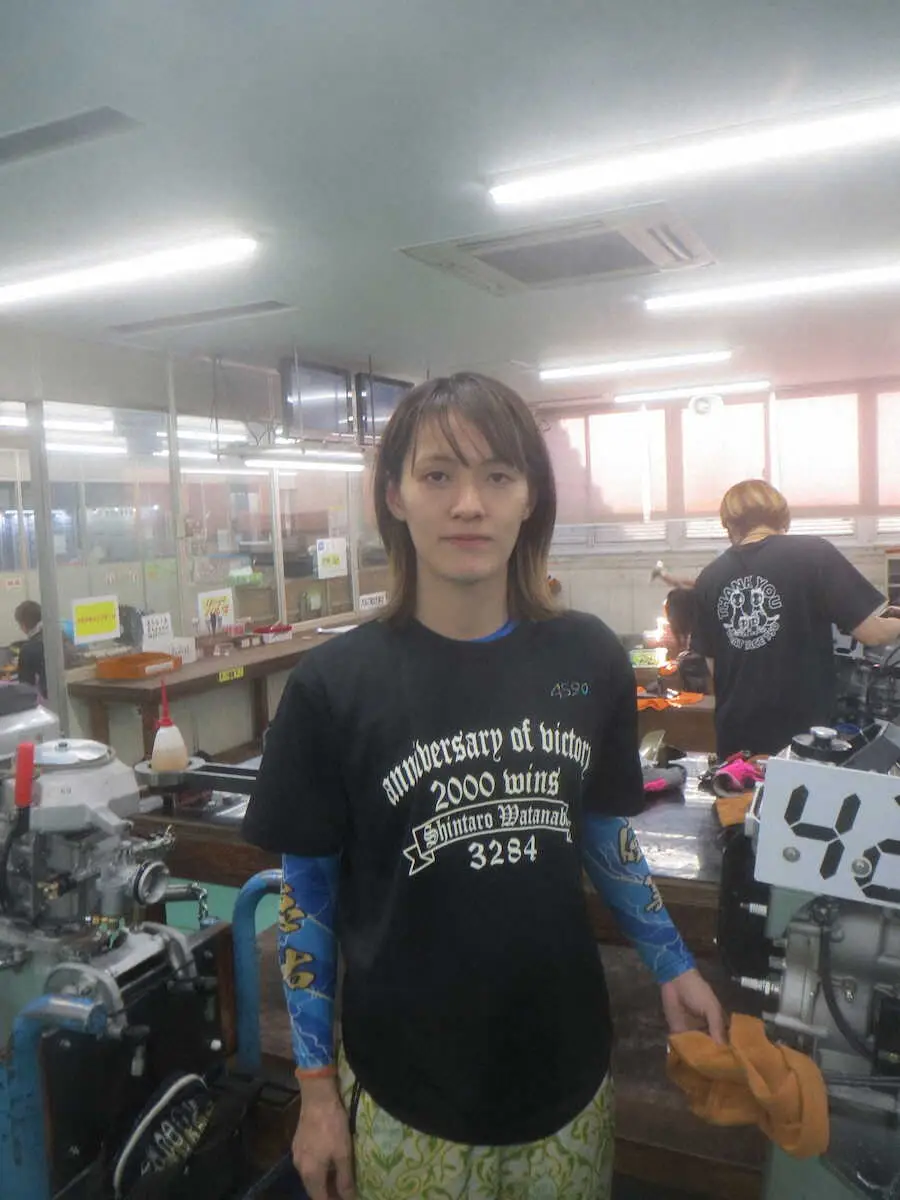 【画像・写真】【三国ボート　ヴィーナスシリーズ第15戦3日目　12R】渡辺優美　大事なインから優位に運ぶ