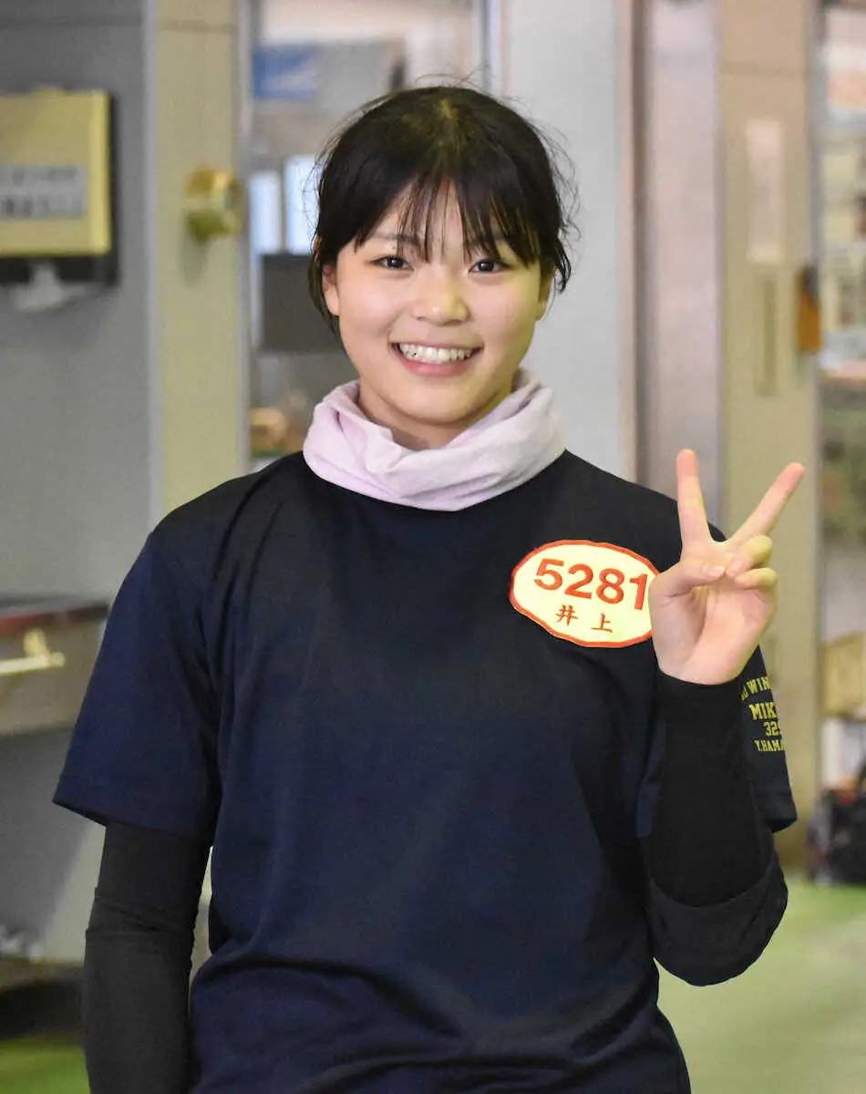 【画像・写真】【芦屋ボート　G3オールレディース】井上遥妃　果敢にチャレンジ中