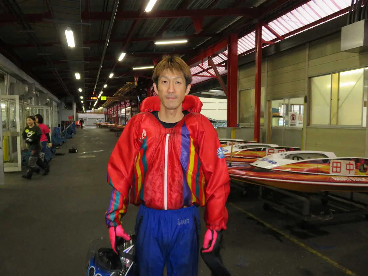 【画像・写真】【戸田ボート　にっぽん未来プロジェクト競走in戸田　5日目】鹿島敏弘が戸田初優出