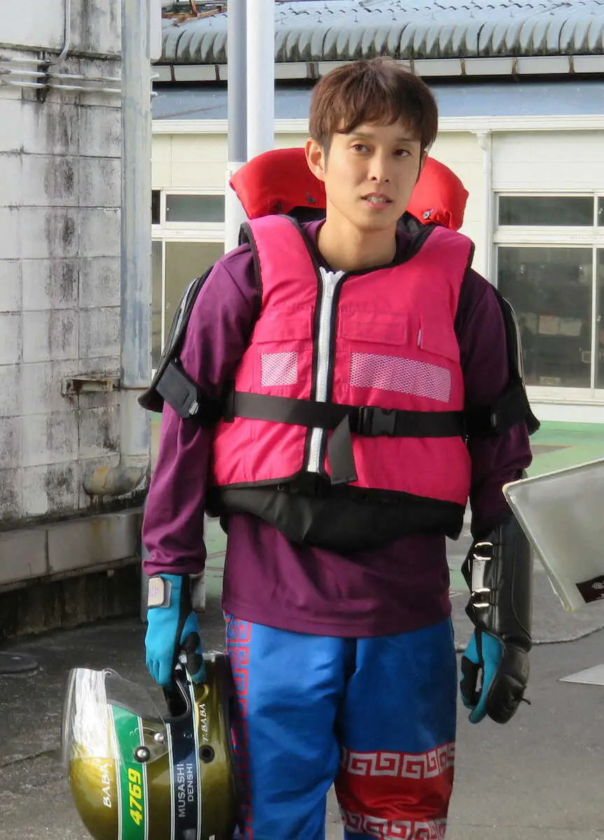 【画像・写真】【多摩川ボート　第59回日刊スポーツ賞　前検】馬場剛が前節V機をゲット