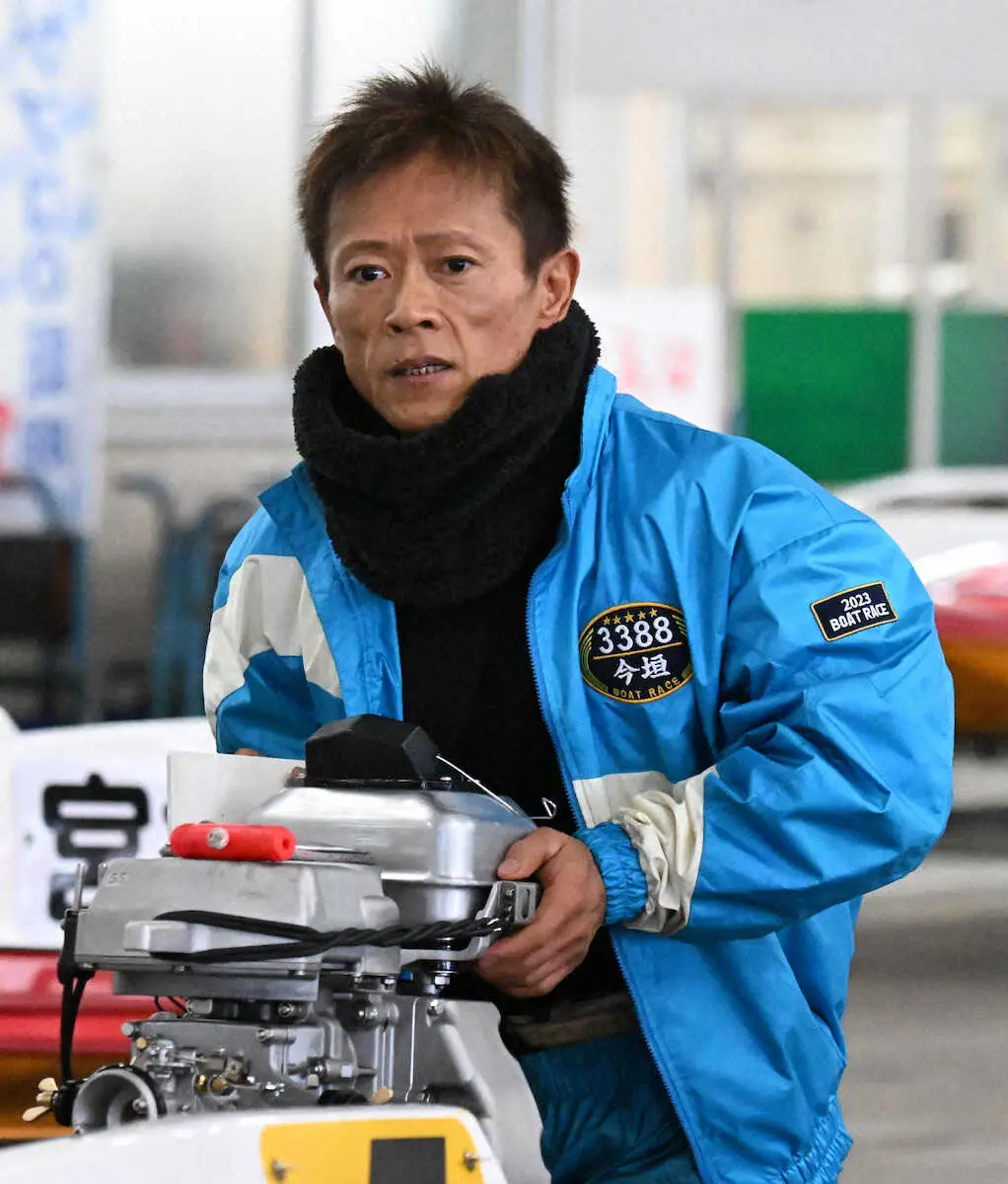 【画像・写真】【三国ボート　SGチャレンジカップ】今垣光太郎は無念の6着　ピット離れで失敗