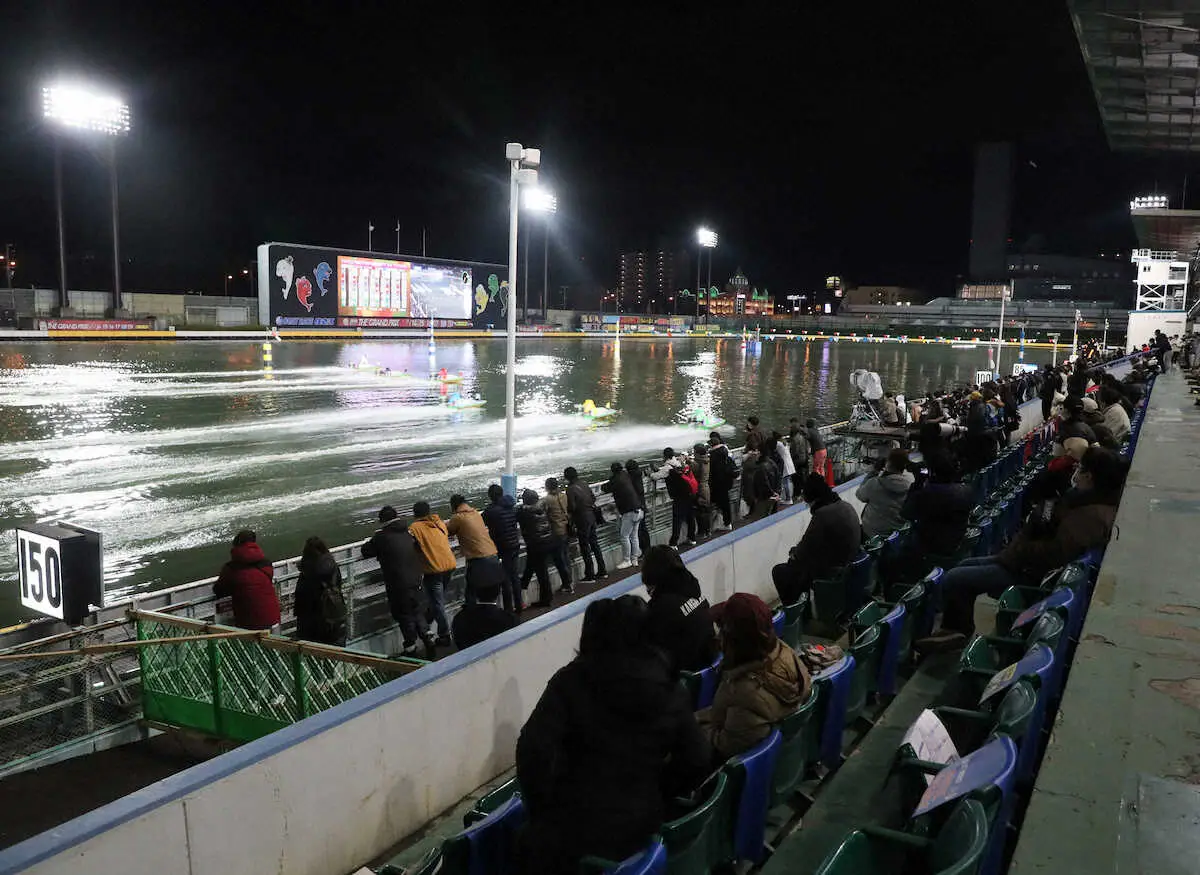 【画像・写真】【住之江ボート　2023サザンカップ初日11R】2つの事故で、3連単不成立