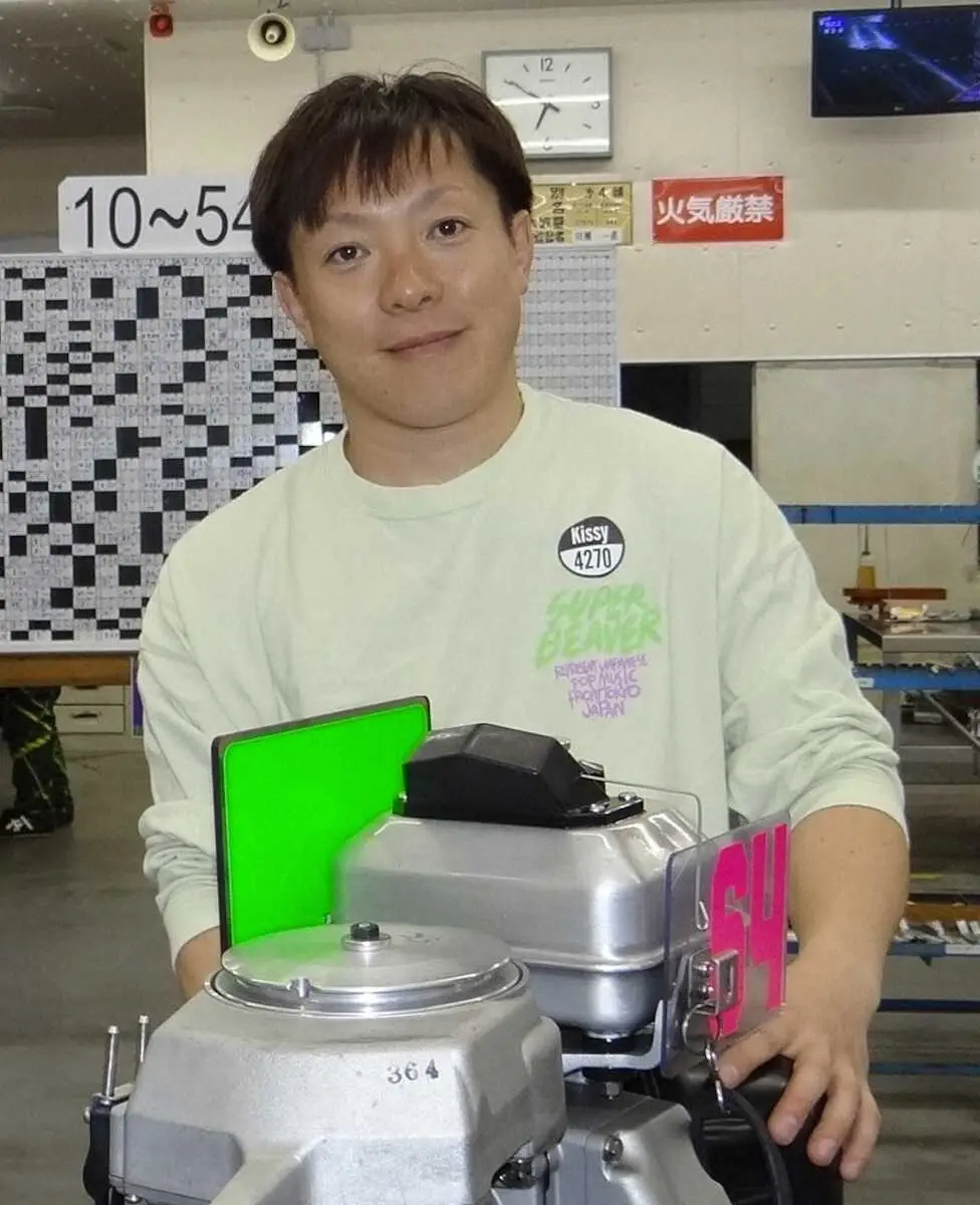 【画像・写真】【住之江ボート　2023サザンカップ】岸本雄貴　軽快回り足で奮闘中