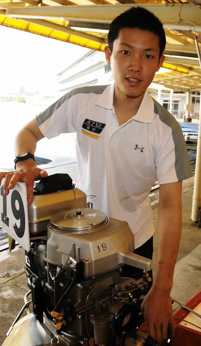 【画像・写真】【尼崎ボート】選手生活11年半　冨好祐真　9日の最終日に地元でラストラン